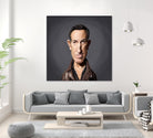 Bruce Springsteen by Rob Snow on GIANT ART - brown digital painting