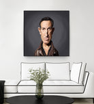 Bruce Springsteen by Rob Snow on GIANT ART - brown digital painting