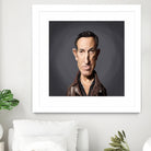 Bruce Springsteen by Rob Snow on GIANT ART - brown digital painting