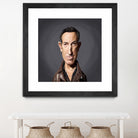 Bruce Springsteen by Rob Snow on GIANT ART - brown digital painting