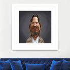 Jeff Bridges by Rob Snow on GIANT ART - brown digital painting