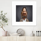 Jeff Bridges by Rob Snow on GIANT ART - brown digital painting