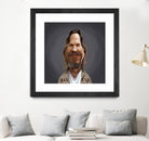 Jeff Bridges by Rob Snow on GIANT ART - brown digital painting