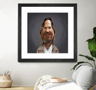 Jeff Bridges by Rob Snow on GIANT ART - brown digital painting