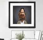 Jeff Bridges by Rob Snow on GIANT ART - brown digital painting