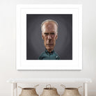 Clint Eastwood by Rob Snow on GIANT ART - brown digital painting