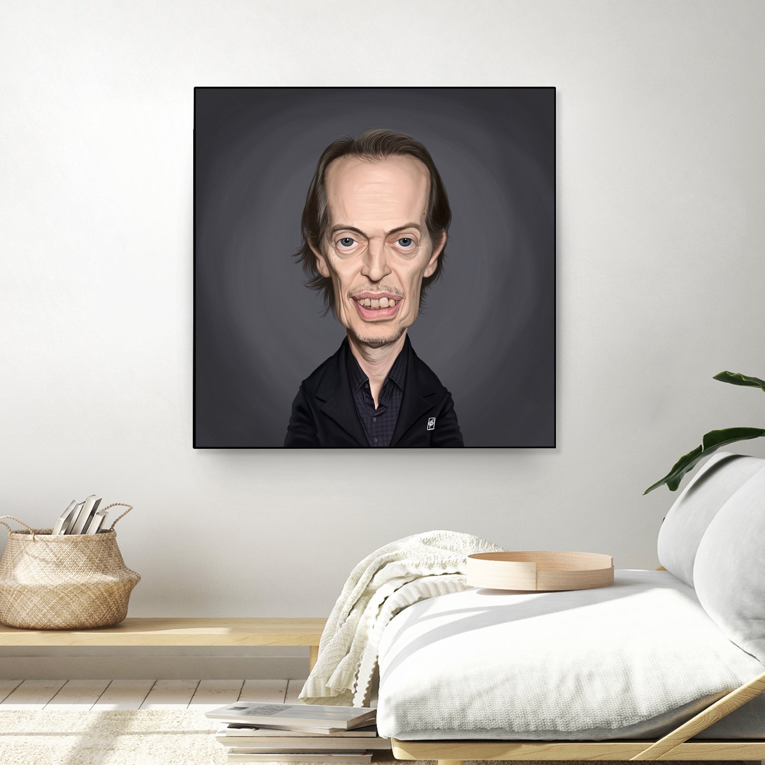 Steve Buscemi by Rob Snow on GIANT ART - brown digital painting