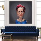 Frida Kahlo by Rob Snow on GIANT ART - blue digital painting