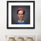 Frida Kahlo by Rob Snow on GIANT ART - blue digital painting