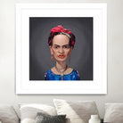 Frida Kahlo by Rob Snow on GIANT ART - blue digital painting