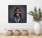 Idris Elba by Rob Snow on GIANT ART - black digital painting