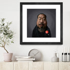 Ai WeiWei by Rob Snow on GIANT ART - black digital painting