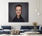 Robin Williams by Rob Snow on GIANT ART - brown digital painting