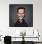 Robin Williams by Rob Snow on GIANT ART - brown digital painting