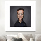 Robin Williams by Rob Snow on GIANT ART - brown digital painting