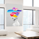 Beauty In Colors I by Juan Fonrodona on GIANT ART - gray mixed media