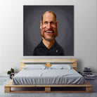 Woody Harrelson by Rob Snow on GIANT ART - brown digital painting