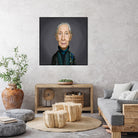 Jane Goodall by Rob Snow on GIANT ART - brown digital painting