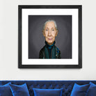 Jane Goodall by Rob Snow on GIANT ART - brown digital painting