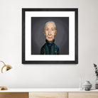 Jane Goodall by Rob Snow on GIANT ART - brown digital painting