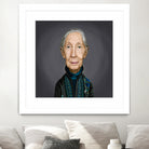 Jane Goodall by Rob Snow on GIANT ART - brown digital painting