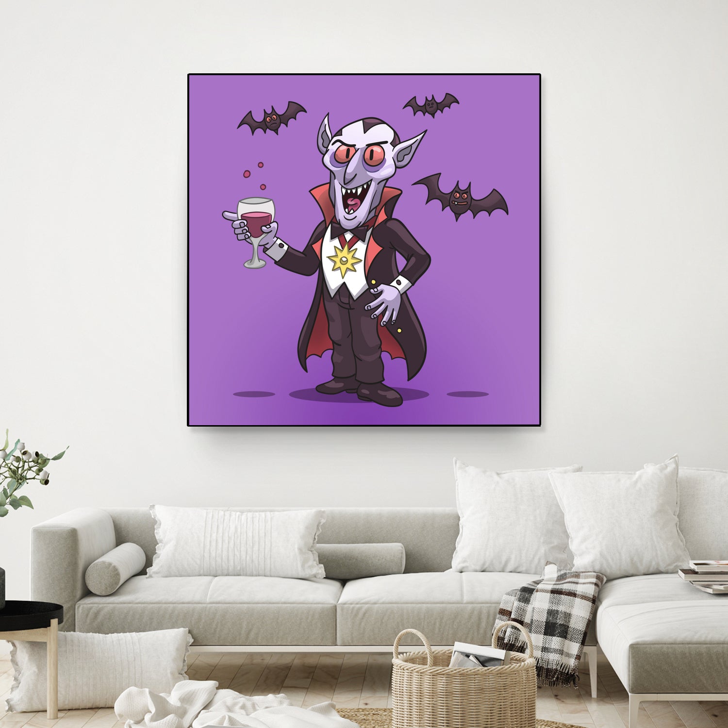 Vampire by Matias Molusko on GIANT ART - fuchsia digital drawing