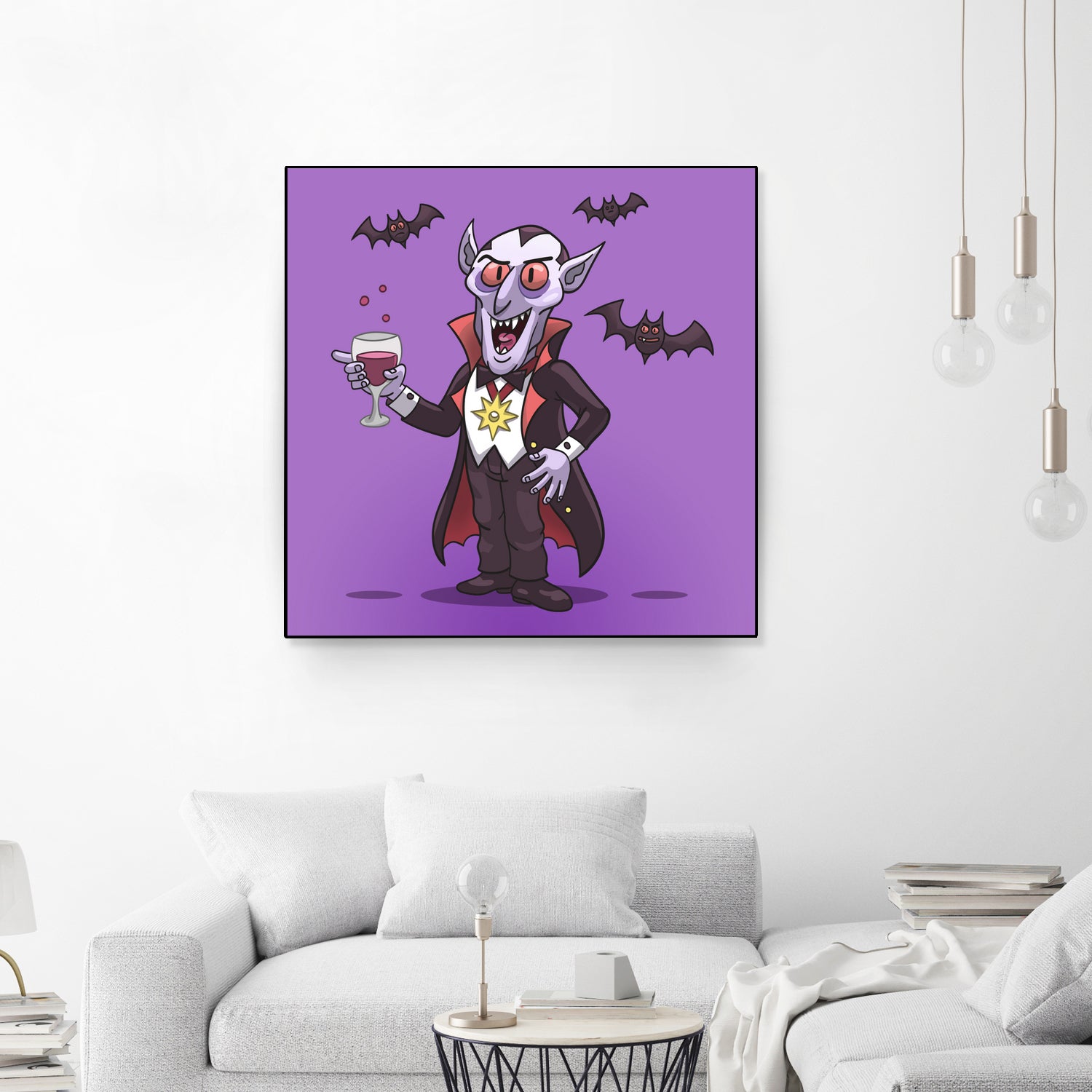 Vampire by Matias Molusko on GIANT ART - fuchsia digital drawing