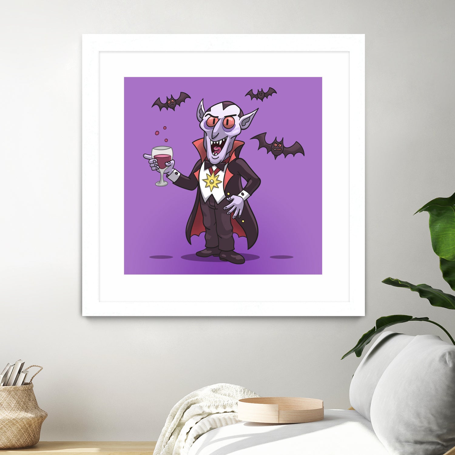 Vampire by Matias Molusko on GIANT ART - fuchsia digital drawing