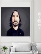 Keanu Reeves by Rob Snow on GIANT ART - black digital painting