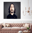 Keanu Reeves by Rob Snow on GIANT ART - black digital painting