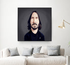 Keanu Reeves by Rob Snow on GIANT ART - black digital painting