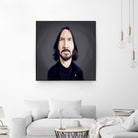 Keanu Reeves by Rob Snow on GIANT ART - black digital painting