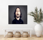 Keanu Reeves by Rob Snow on GIANT ART - black digital painting