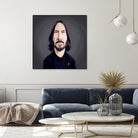 Keanu Reeves by Rob Snow on GIANT ART - black digital painting