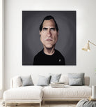 Joaquin Phoenix by Rob Snow on GIANT ART - black digital painting