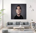 Joaquin Phoenix by Rob Snow on GIANT ART - black digital painting