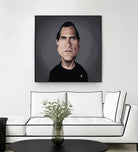 Joaquin Phoenix by Rob Snow on GIANT ART - black digital painting