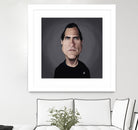 Joaquin Phoenix by Rob Snow on GIANT ART - black digital painting