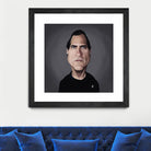 Joaquin Phoenix by Rob Snow on GIANT ART - black digital painting