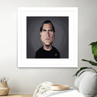 Joaquin Phoenix by Rob Snow on GIANT ART - black digital painting