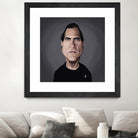 Joaquin Phoenix by Rob Snow on GIANT ART - black digital painting