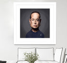 Elon Musk by Rob Snow on GIANT ART - gray digital painting