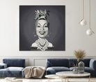 Carmen Miranda by Rob Snow on GIANT ART - gray digital painting