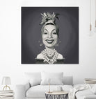 Carmen Miranda by Rob Snow on GIANT ART - gray digital painting