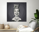 Carmen Miranda by Rob Snow on GIANT ART - gray digital painting