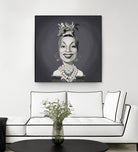 Carmen Miranda by Rob Snow on GIANT ART - gray digital painting