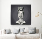 Carmen Miranda by Rob Snow on GIANT ART - gray digital painting