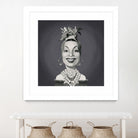 Carmen Miranda by Rob Snow on GIANT ART - gray digital painting