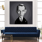 Frank Sinatra by Rob Snow on GIANT ART - gray digital painting