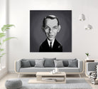 Frank Sinatra by Rob Snow on GIANT ART - gray digital painting